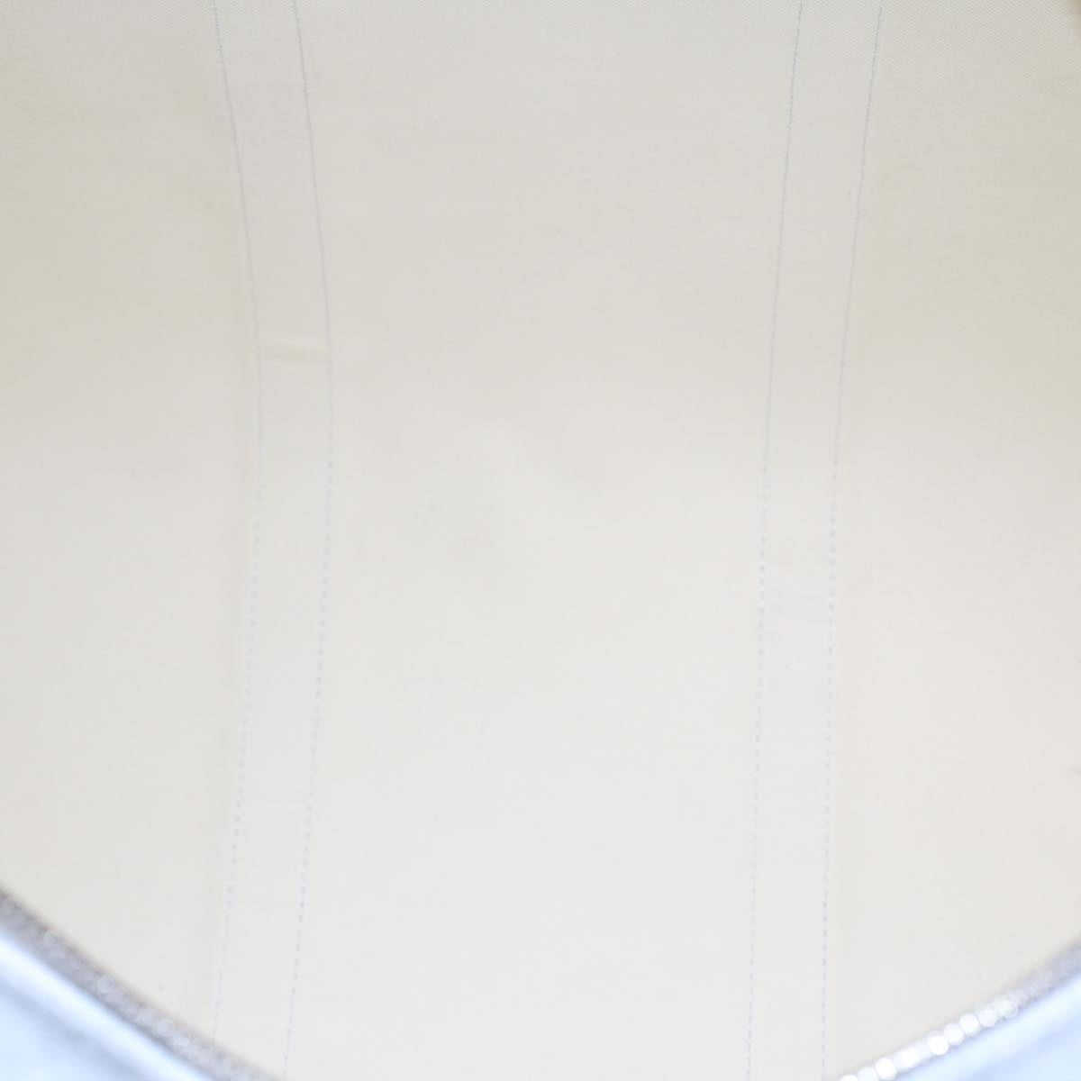 LOUIS VUITTON Monogram White Keepall Bandouliere 50 Bag M44643 LV Auth 55862S