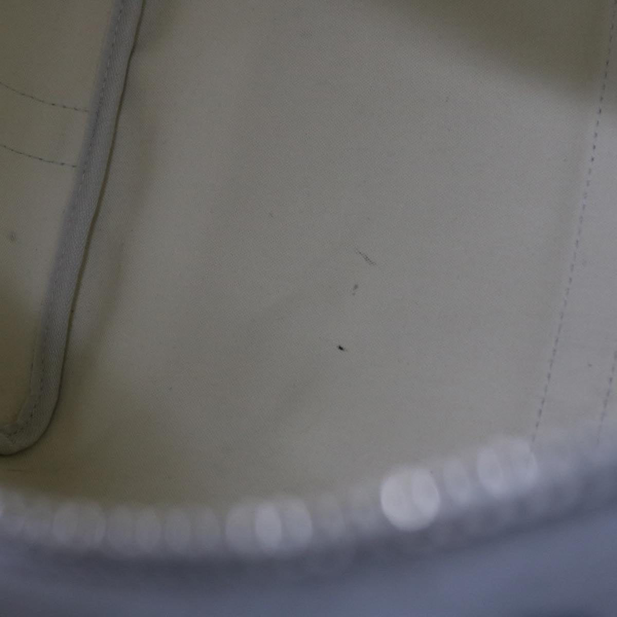 LOUIS VUITTON Monogram White Keepall Bandouliere 50 Bag M44643 LV Auth 55862S