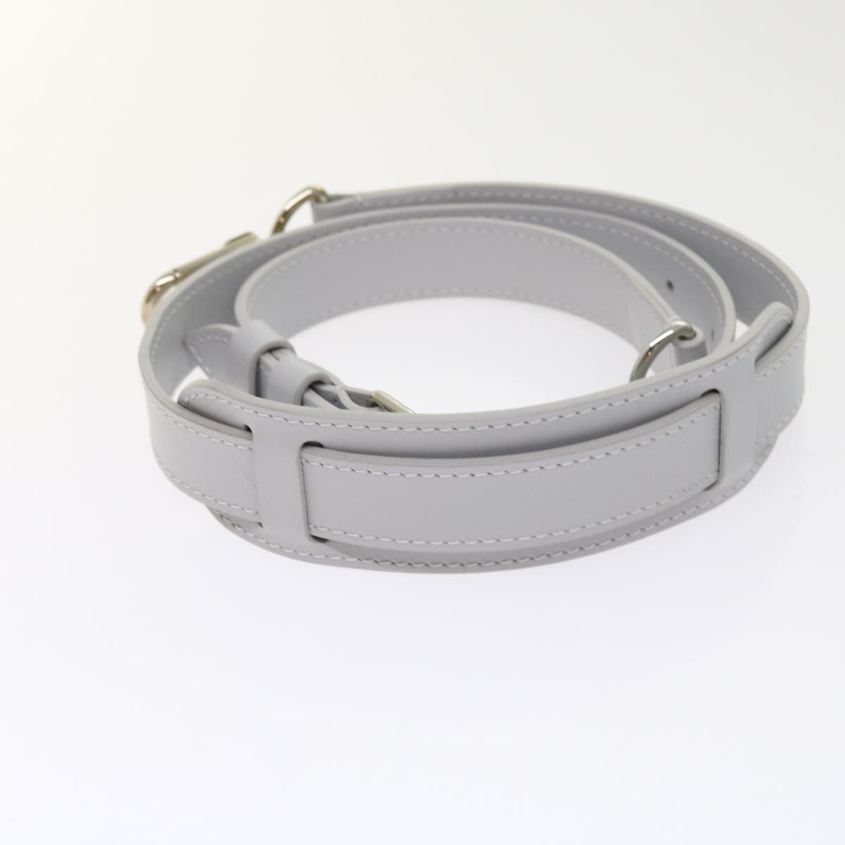 LOUIS VUITTON Monogram White Keepall Bandouliere 50 Bag M44643 LV Auth 55862S