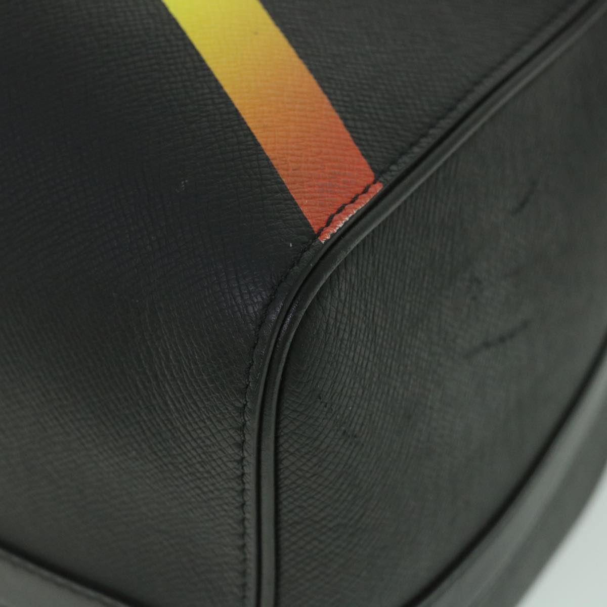 LOUIS VUITTON Taiga Rainbow Keepall Bandouliere 50 Boston Bag M30345 Auth 55863SM
