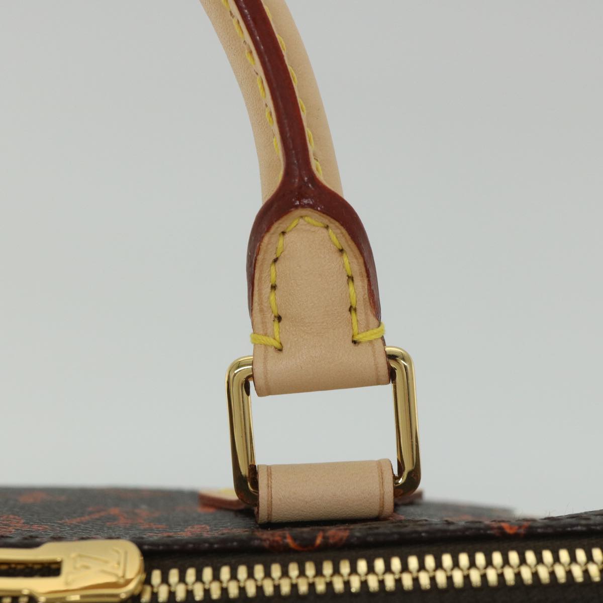 LOUIS VUITTON Catgram Speedy Bandouliere 30 Hand Bag Brown M44401 LV Auth 56154SM