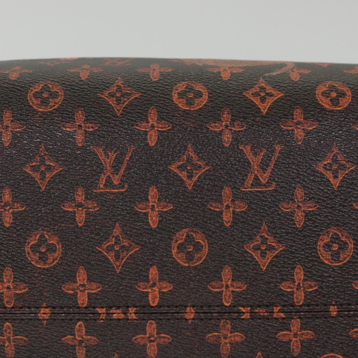 LOUIS VUITTON Catgram Speedy Bandouliere 30 Hand Bag Brown M44401 LV Auth 56154SM