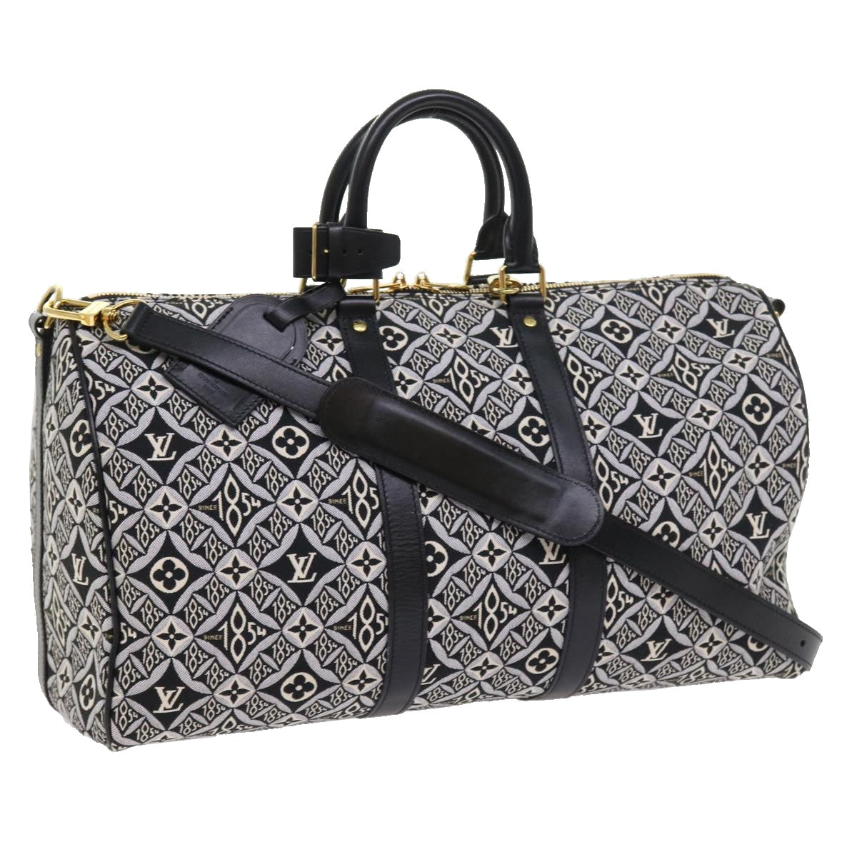 LOUIS VUITTON SINCE 1854 Keepall Bandouliere 45 Jacquard M57304 LV Auth 56155SM