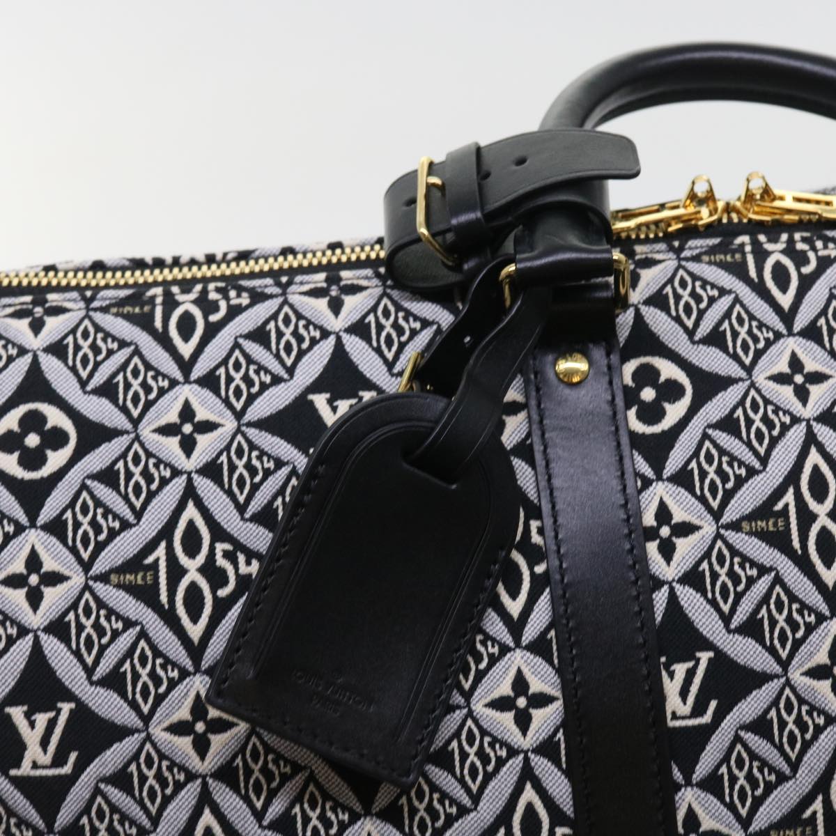 LOUIS VUITTON SINCE 1854 Keepall Bandouliere 45 Jacquard M57304 LV Auth 56155SM