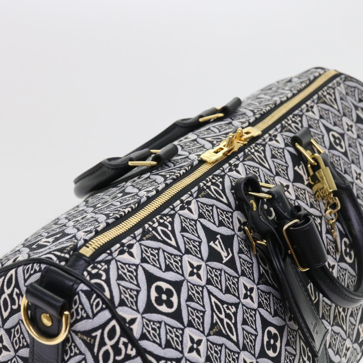 LOUIS VUITTON SINCE 1854 Keepall Bandouliere 45 Jacquard M57304 LV Auth 56155SM