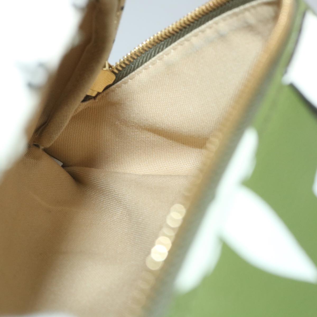 LOUIS VUITTON Monogram Giant Bum Bag Body Bag Khaki M44611 LV Auth 57013SAM