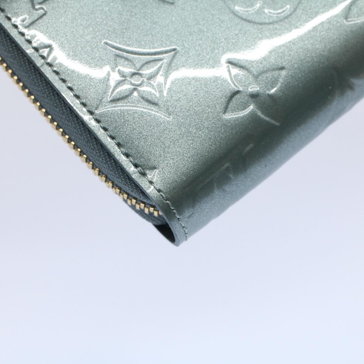 LOUIS VUITTON Monogram Vernis Zippy Wallet Long Wallet Jivre M91565 Auth 57160SM