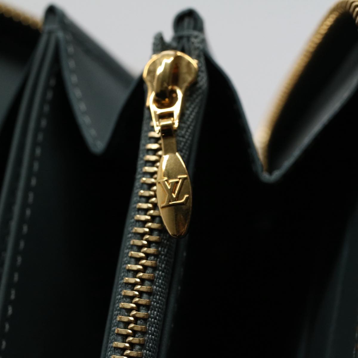 LOUIS VUITTON Monogram Vernis Zippy Wallet Long Wallet Jivre M91565 Auth 57160SM