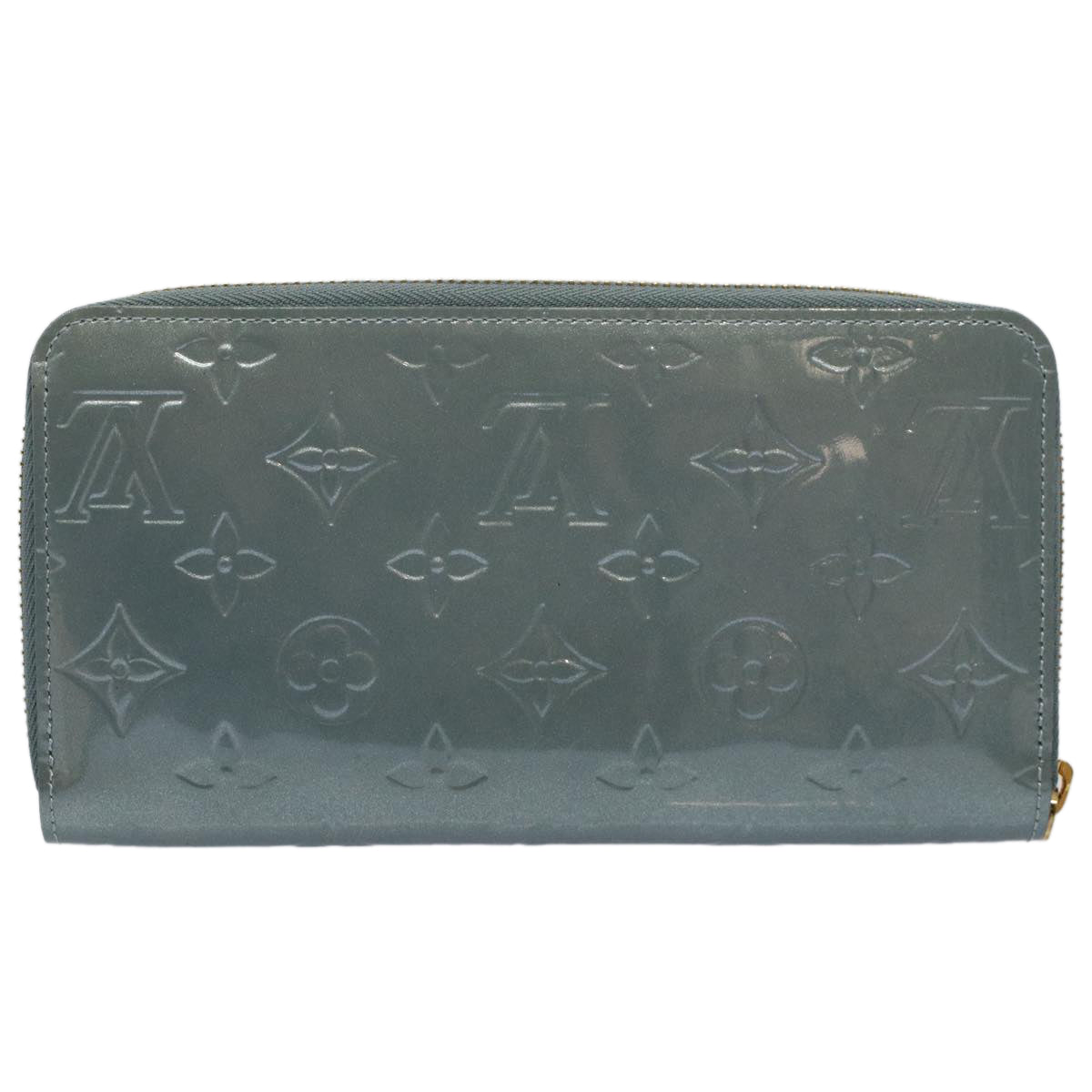 LOUIS VUITTON Monogram Vernis Zippy Wallet Long Wallet Jivre M91565 Auth 57160SM