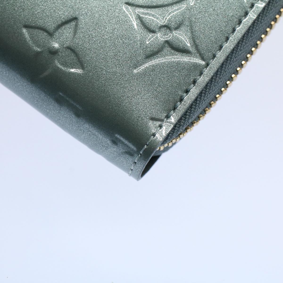 LOUIS VUITTON Monogram Vernis Zippy Wallet Long Wallet Jivre M91565 Auth 57160SM