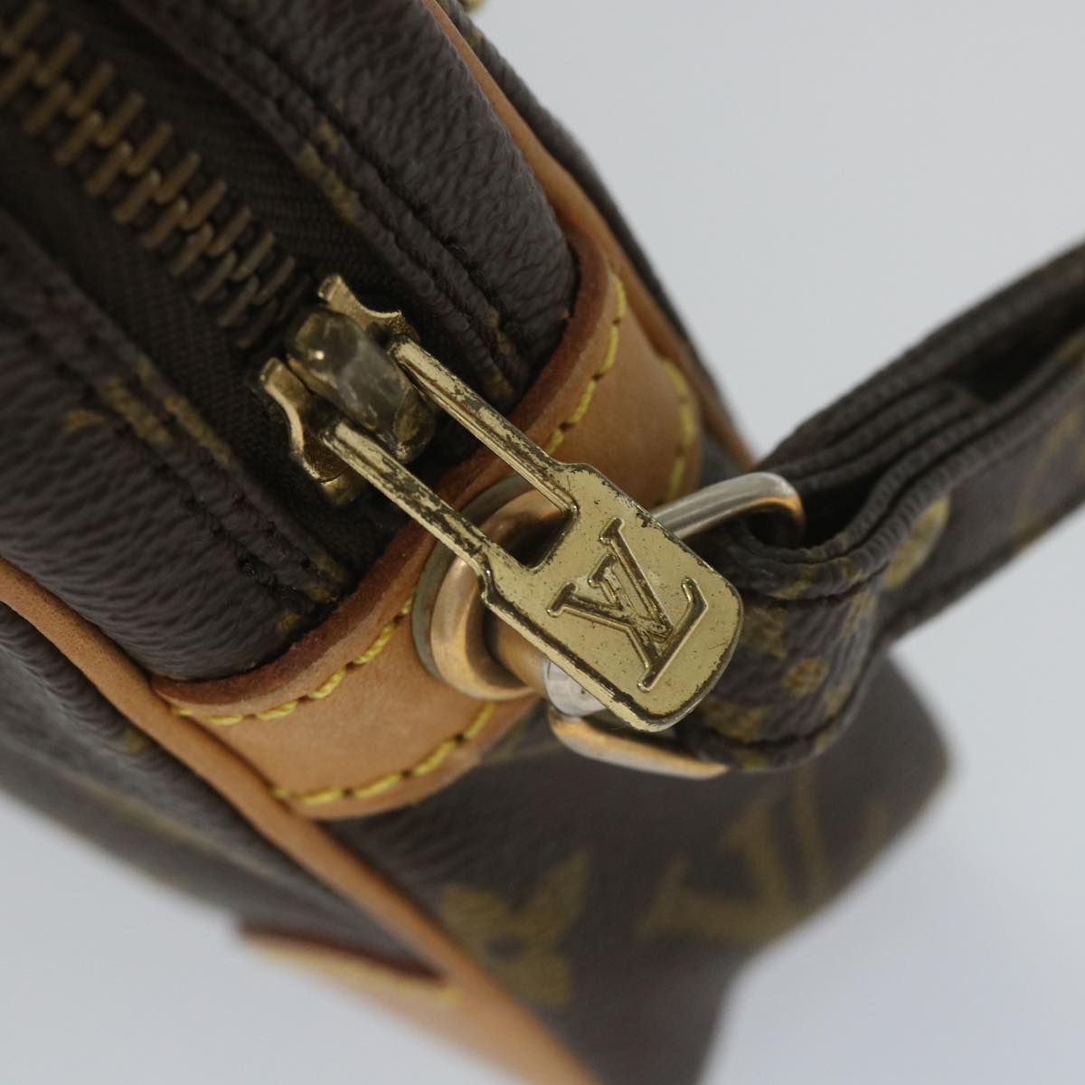 LOUIS VUITTON Monogram Marly Dragonne GM Clutch Bag M51825 LV Auth 57439