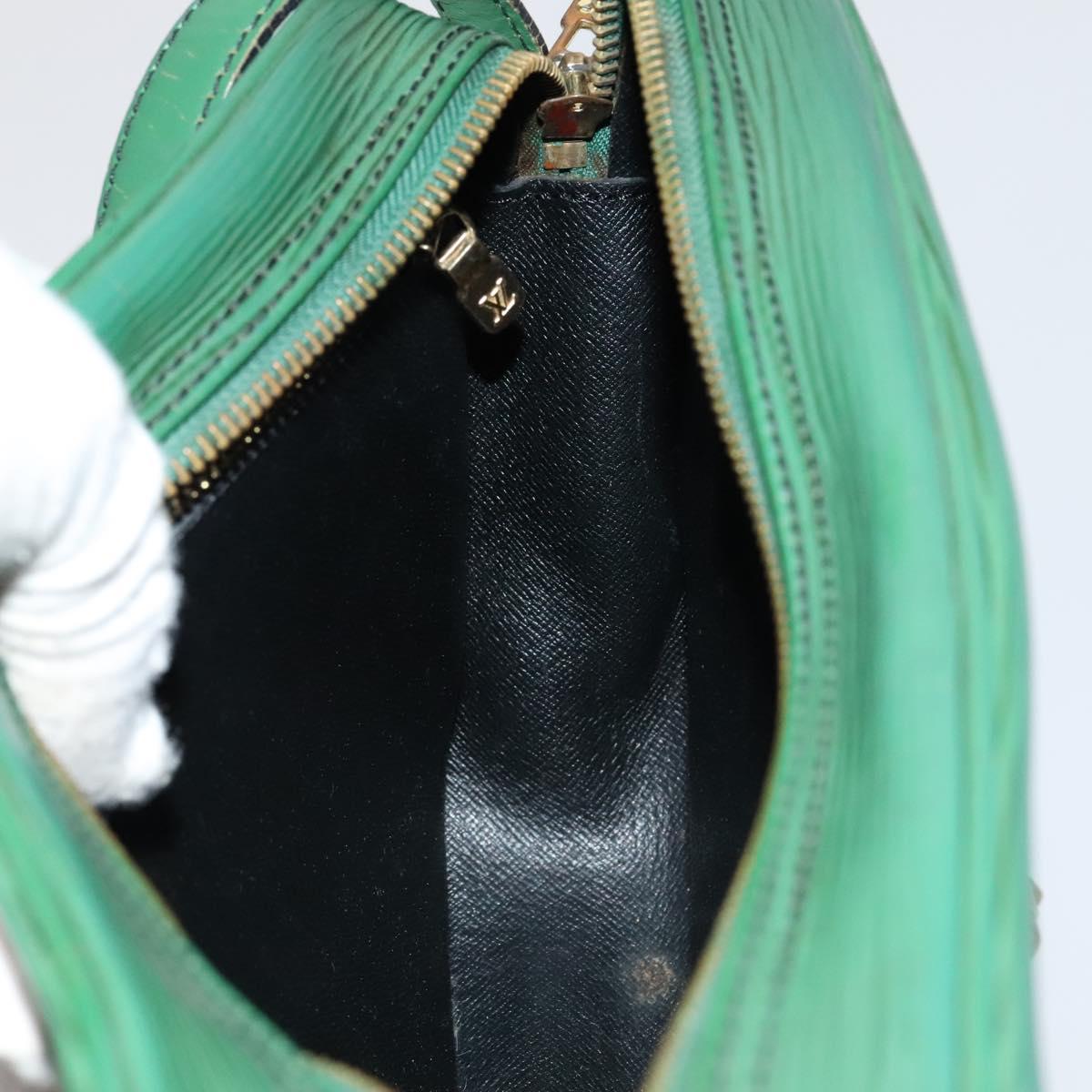 LOUIS VUITTON Epi Jeune Fille MM Shoulder Bag Green M52154 LV Auth 59142