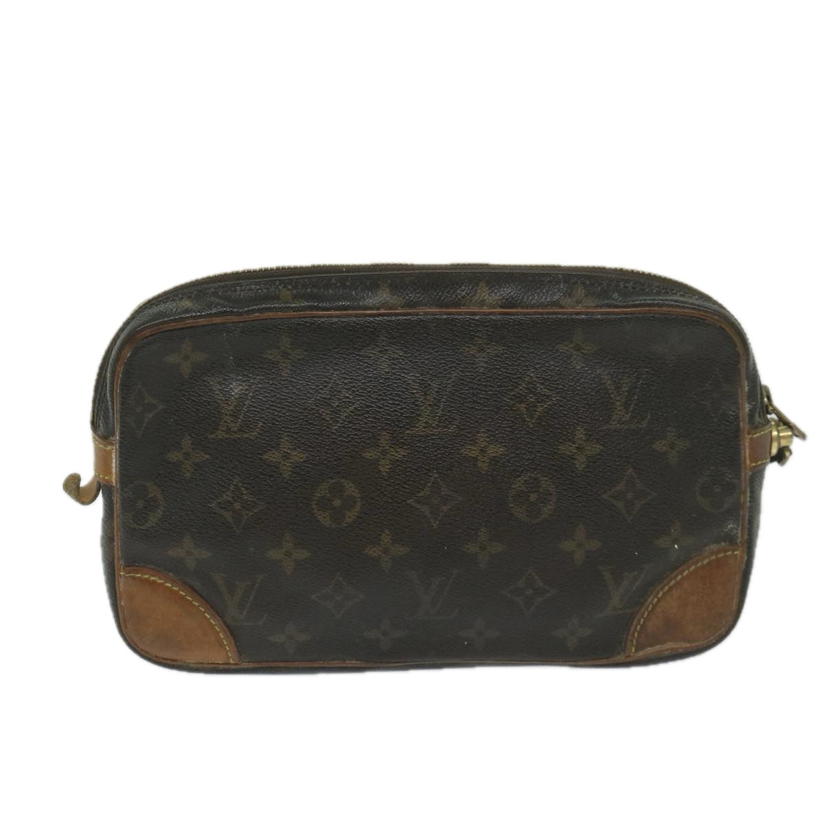LOUIS VUITTON Monogram Marly Dragonne GM Clutch Bag M51825 LV Auth 59399