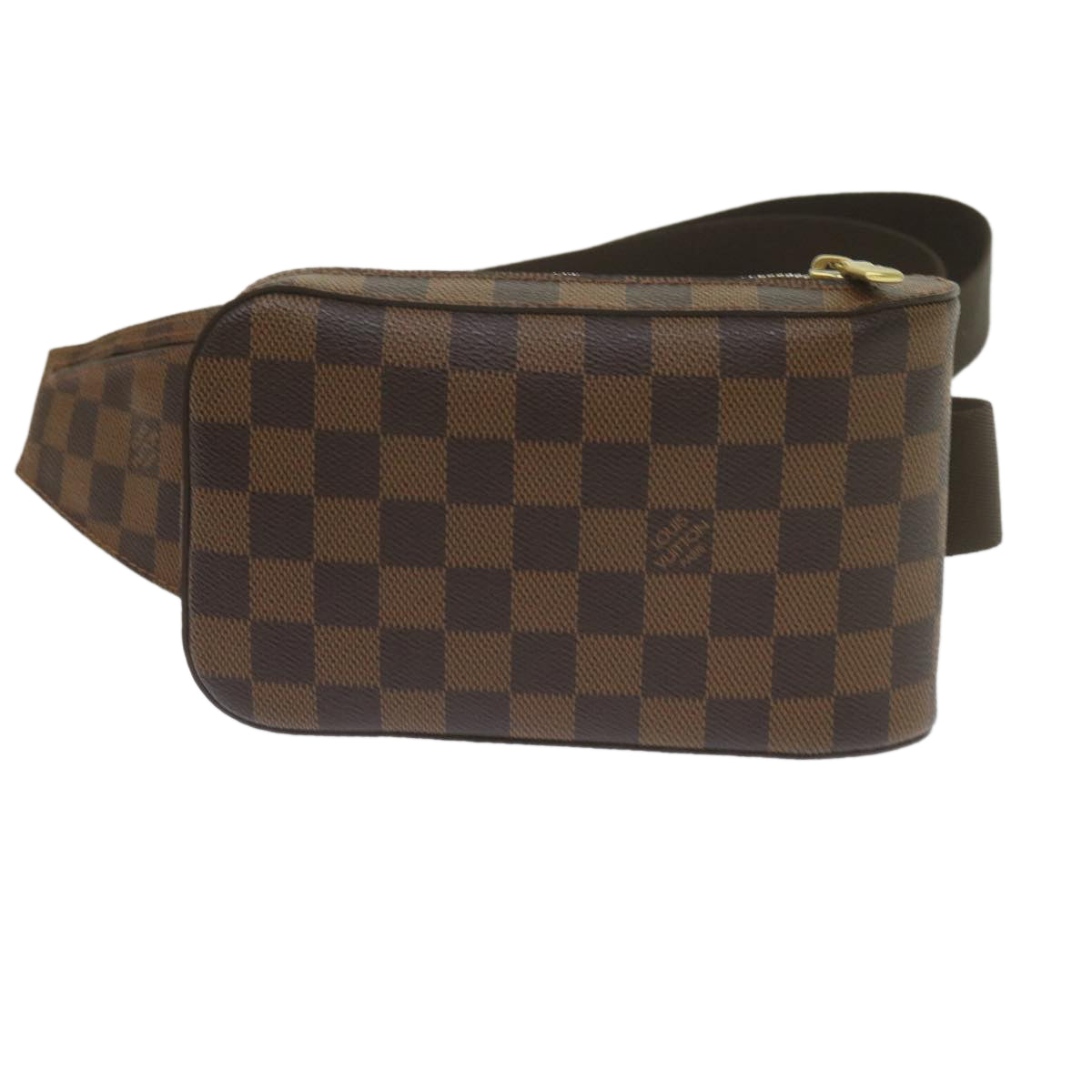LOUIS VUITTON Damier Ebene Geronimos Shoulder Bag N51994 LV Auth 60076V