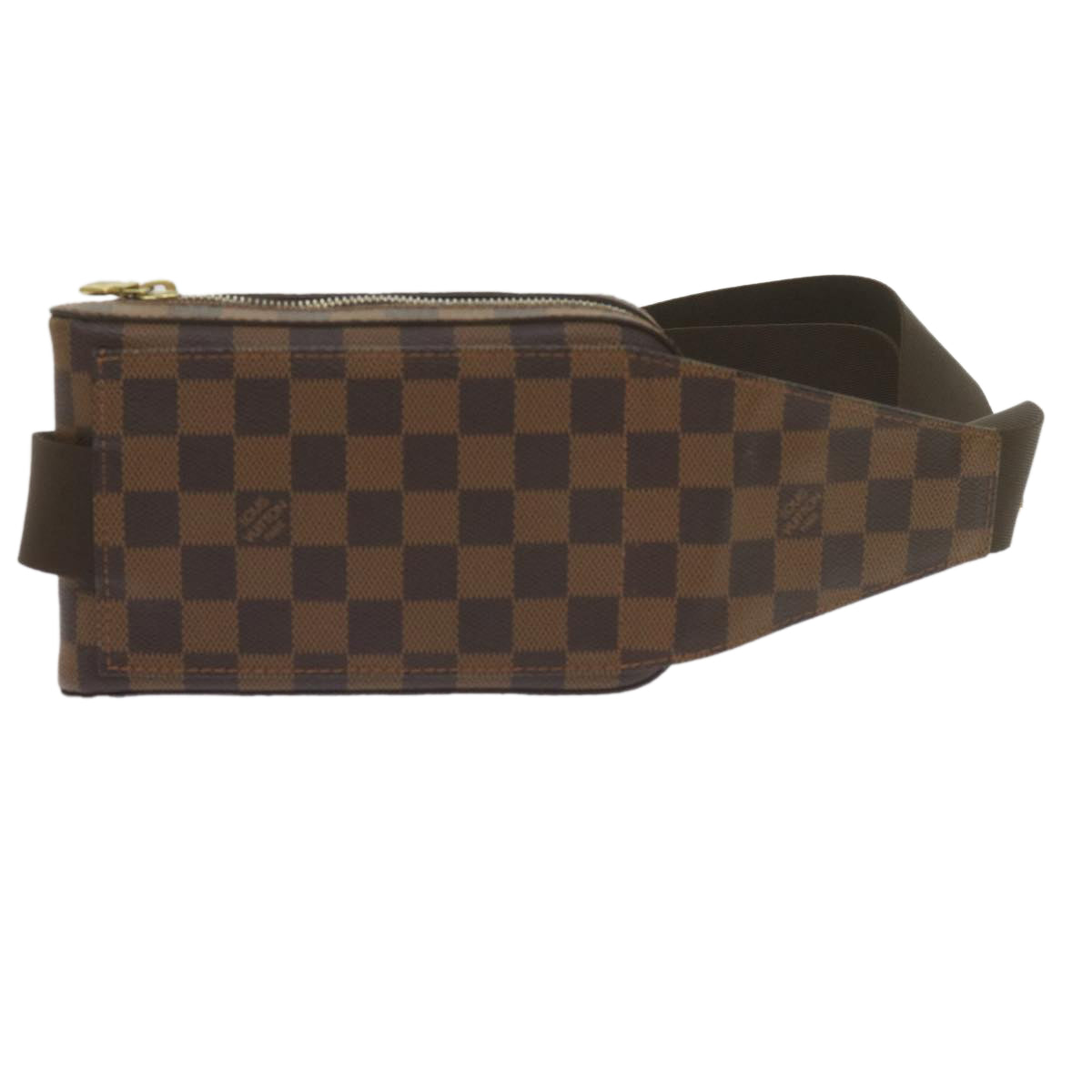 LOUIS VUITTON Damier Ebene Geronimos Shoulder Bag N51994 LV Auth 60076AV