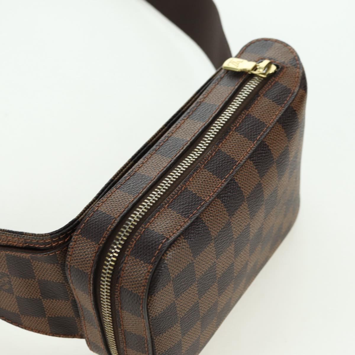 LOUIS VUITTON Damier Ebene Geronimos Shoulder Bag N51994 LV Auth 60076A