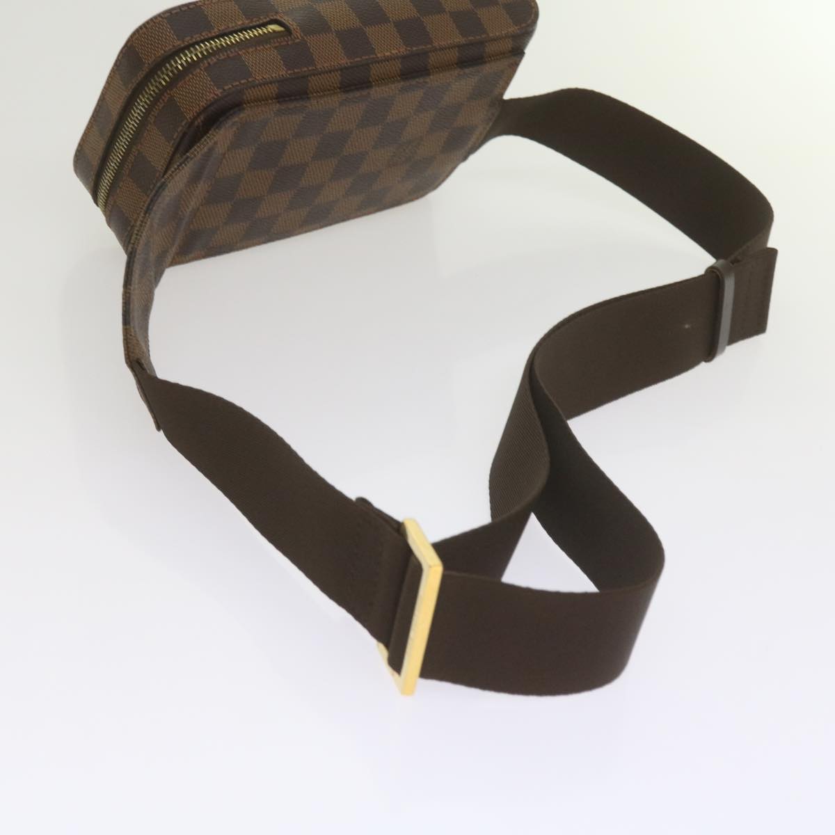 LOUIS VUITTON Damier Ebene Geronimos Shoulder Bag N51994 LV Auth 60076V