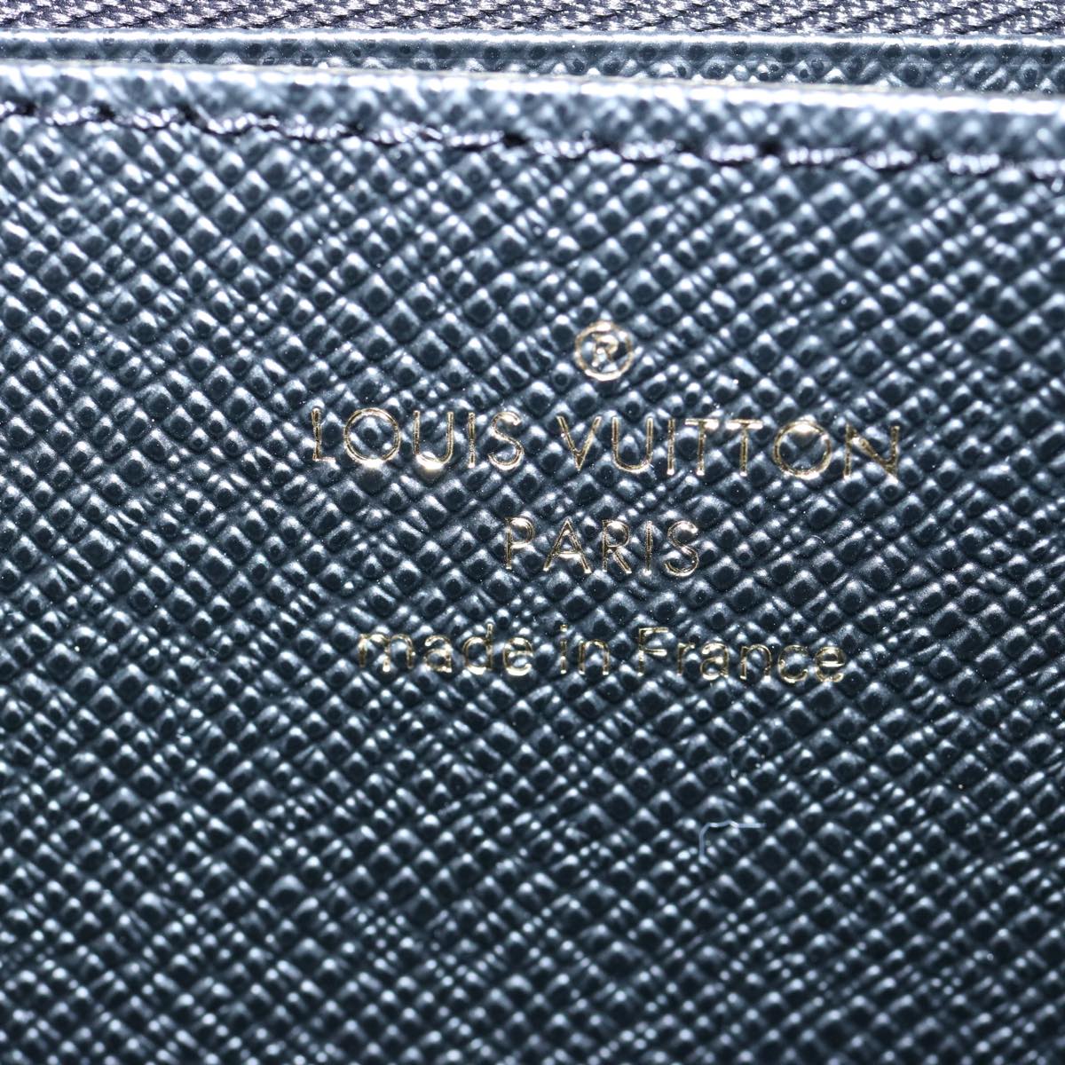 LOUIS VUITTON Monogram Reverse Zippy Wallet Long Wallet M82444 LV Auth 60083SM