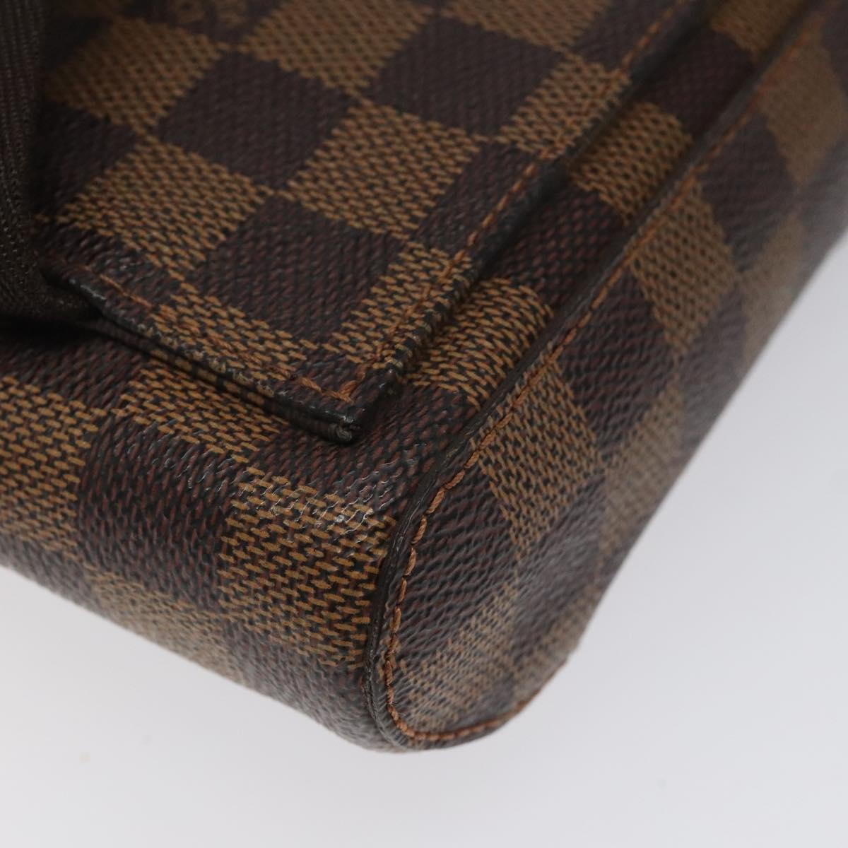 LOUIS VUITTON Damier Ebene Geronimos Shoulder Bag N51994 LV Auth 61322