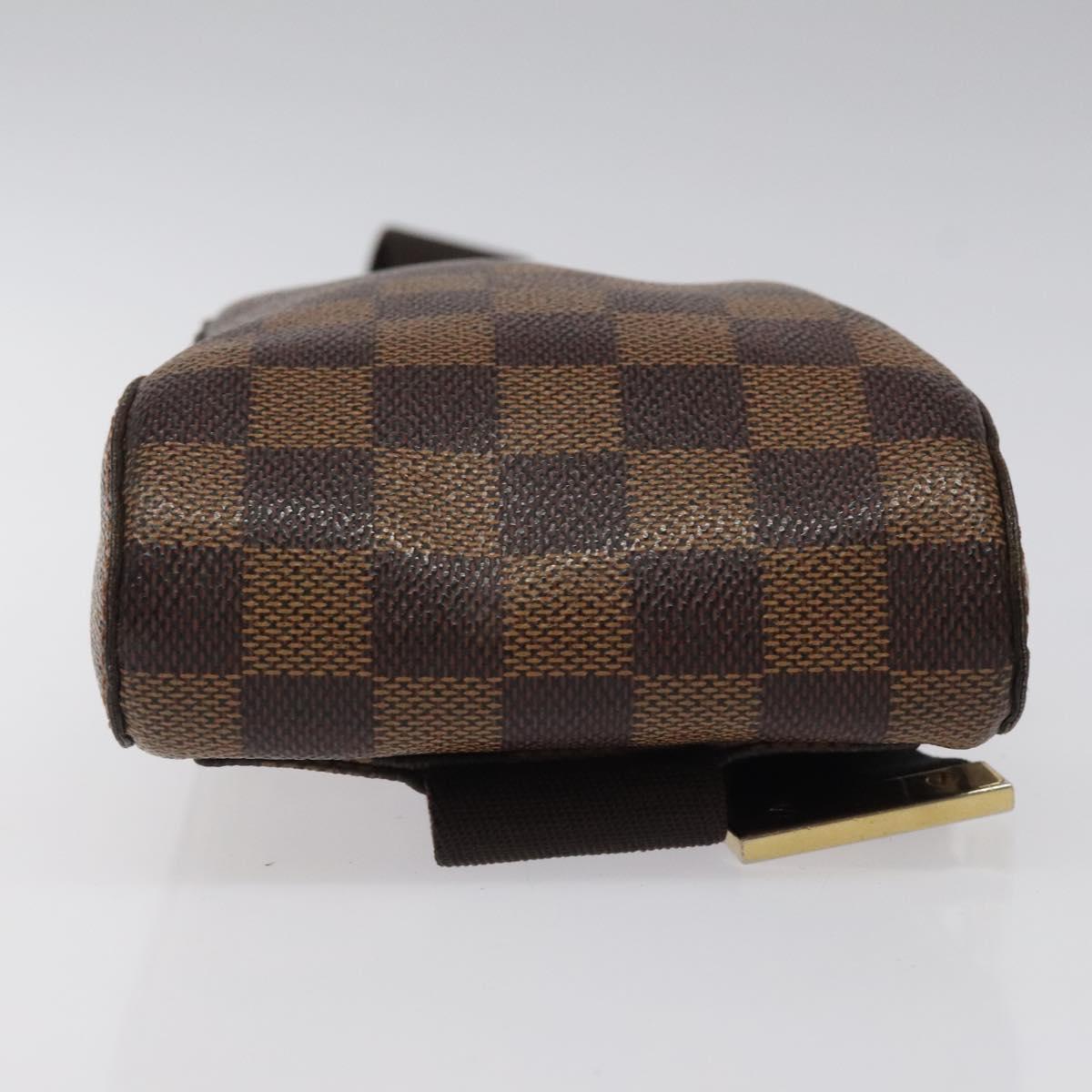 LOUIS VUITTON Damier Ebene Geronimos Shoulder Bag N51994 LV Auth 61322