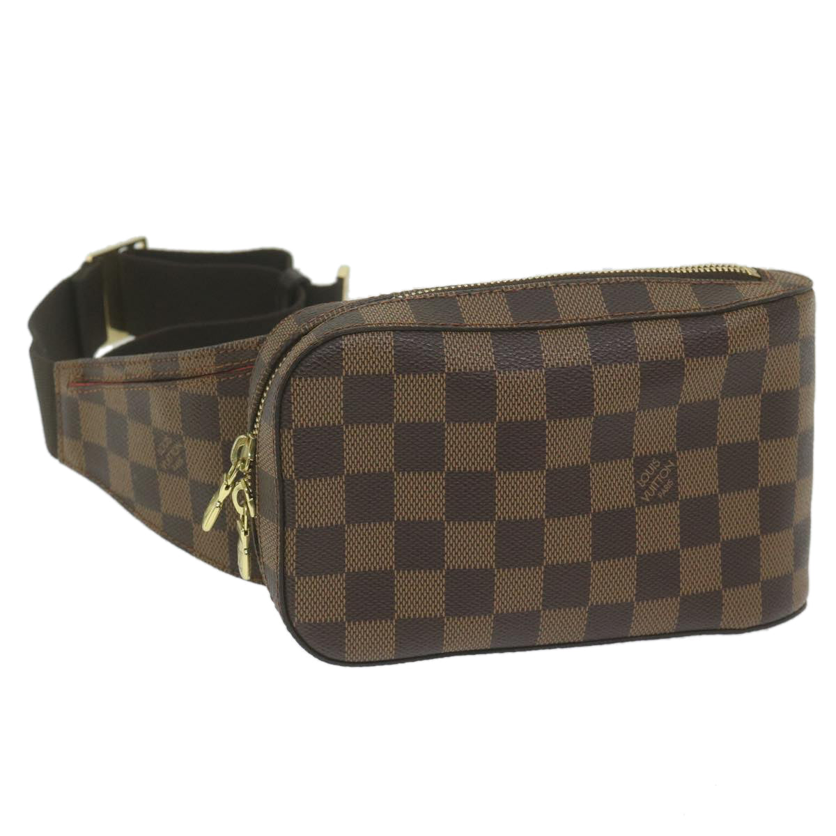 LOUIS VUITTON Damier Ebene Geronimos Shoulder Bag N51994 LV Auth 62128V