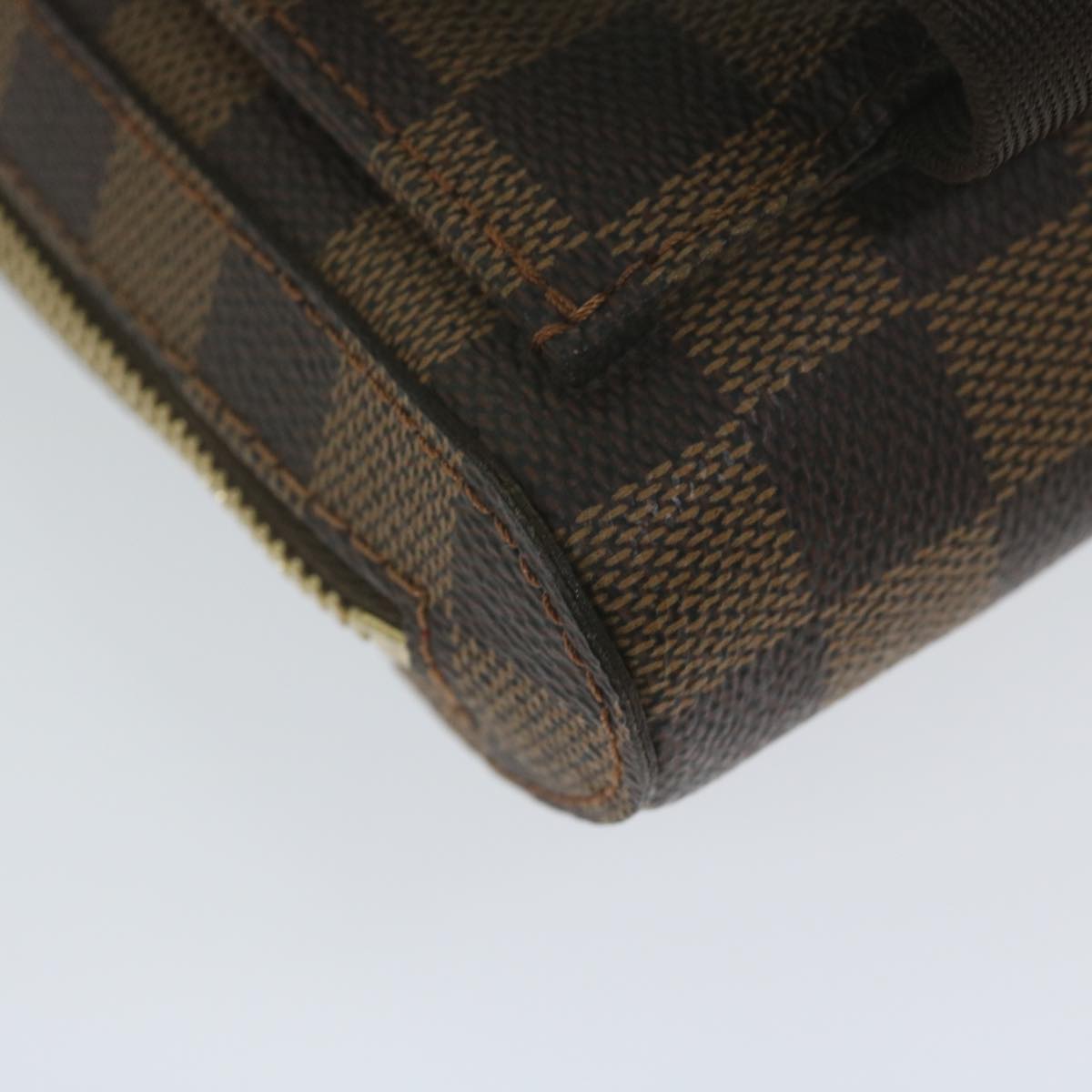 LOUIS VUITTON Damier Ebene Geronimos Shoulder Bag N51994 LV Auth 62128V