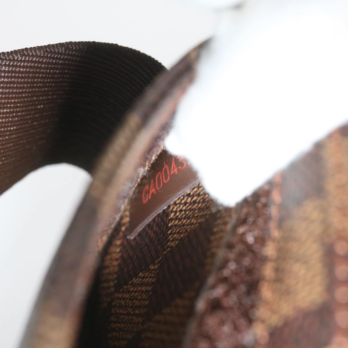 LOUIS VUITTON Damier Ebene Geronimos Shoulder Bag N51994 LV Auth 62128AV