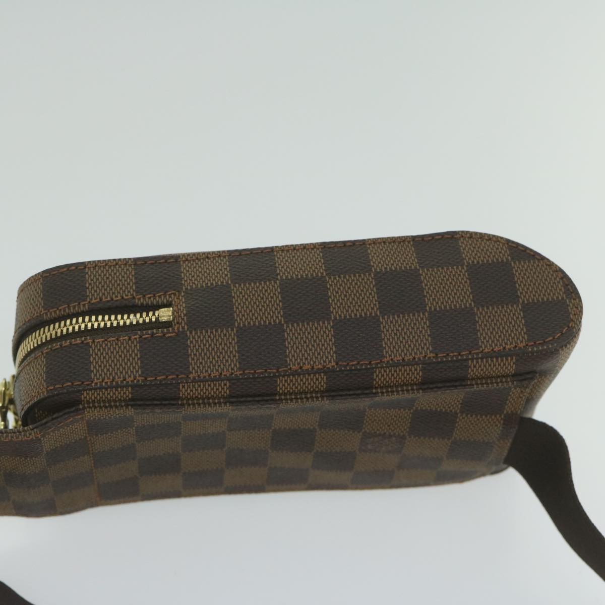 LOUIS VUITTON Damier Ebene Geronimos Shoulder Bag N51994 LV Auth 62128V