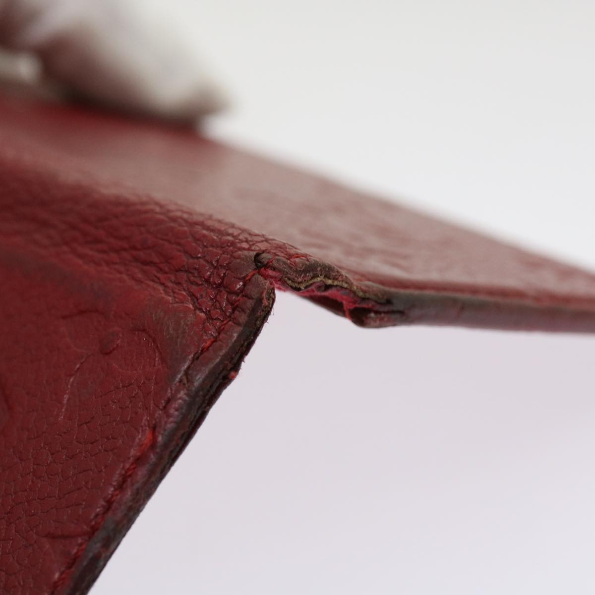 LOUIS VUITTON Monogram Damier Graphite iPhone Case 8 Set Red LV Auth 62862