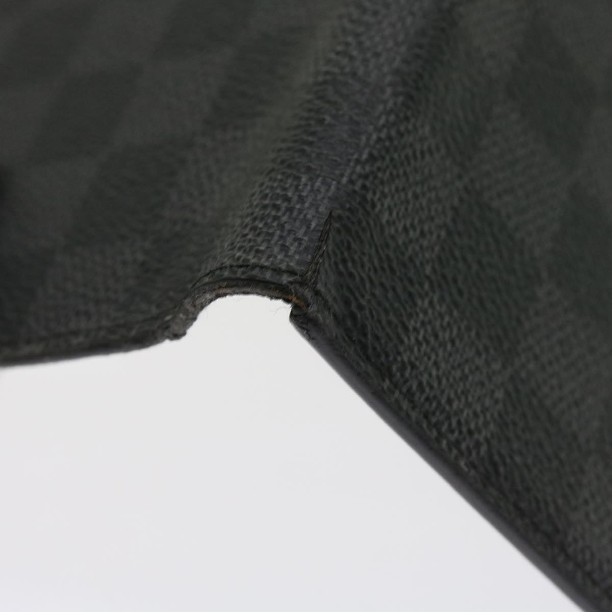 LOUIS VUITTON Monogram Damier Graphite iPhone Case 8 Set Red LV Auth 62862