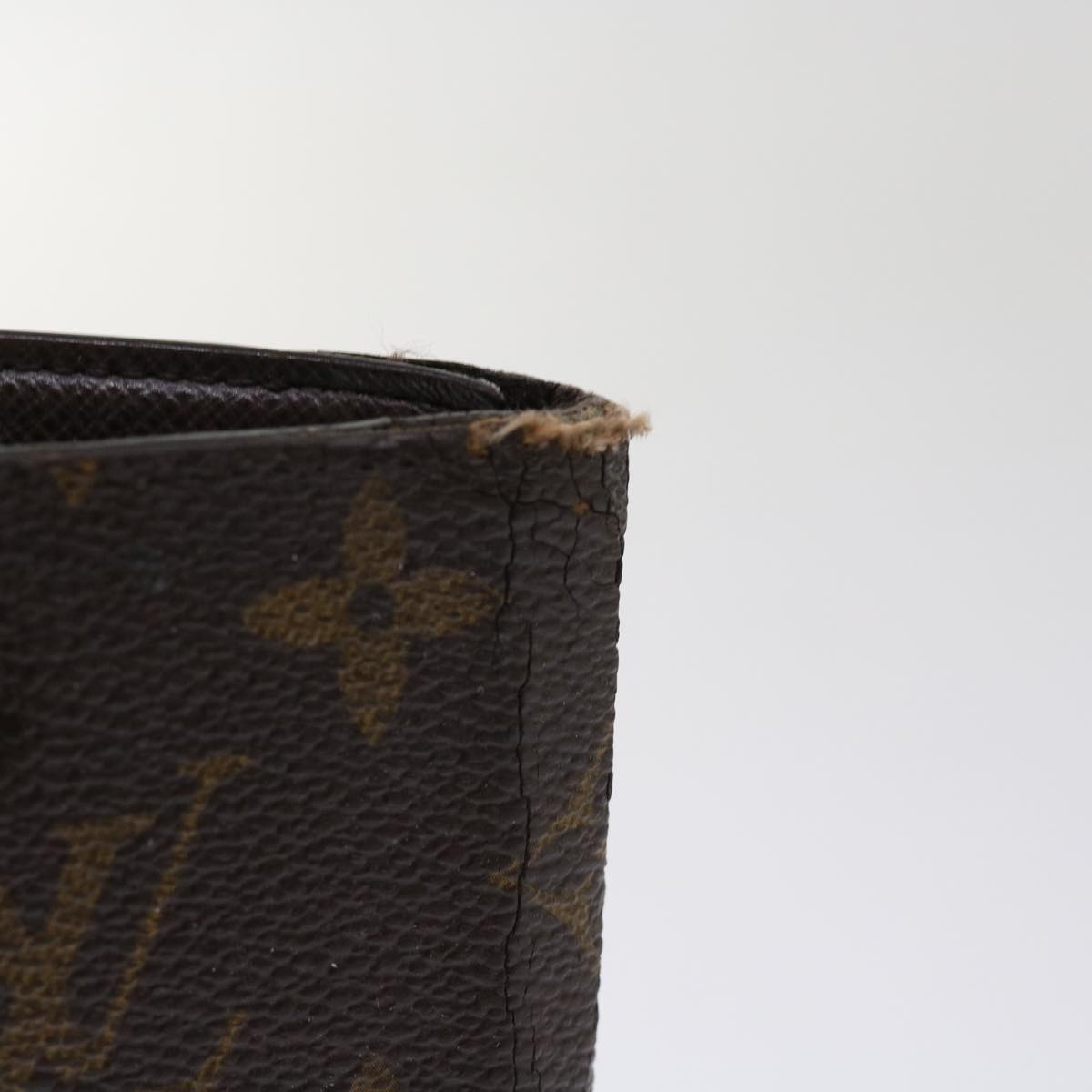 LOUIS VUITTON Monogram Damier Graphite iPhone Case 8 Set Red LV Auth 62862