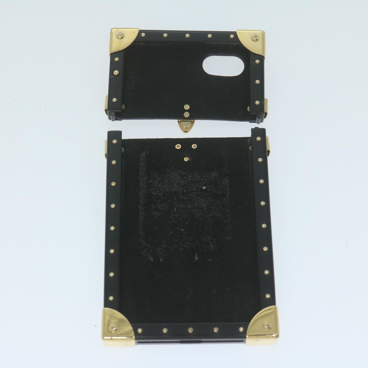 LOUIS VUITTON Monogram Monogram Reverse iPhoneX/Xs case 2 Set LV Auth 63135