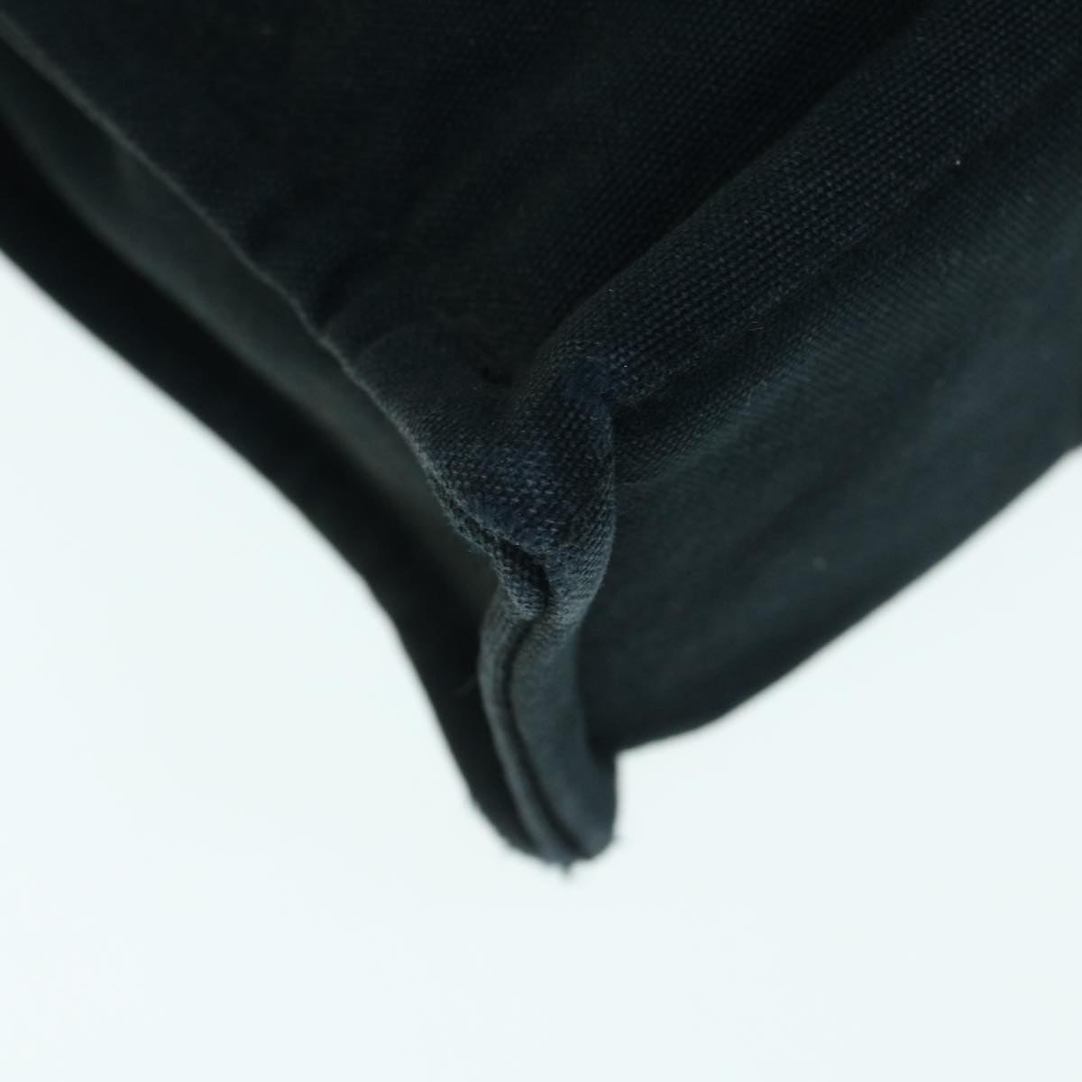 HERMES Fourre Tout PM Hand Bag Canvas Black Auth 63408