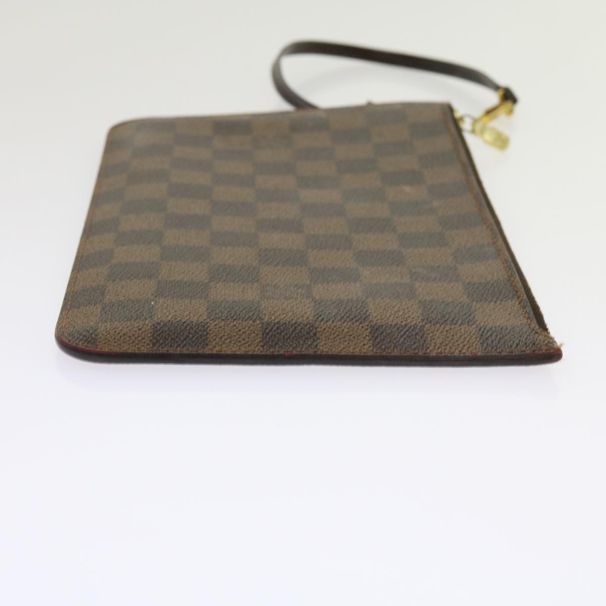 LOUIS VUITTON Damier Ebene Neverfull MM Pouch Accessory Pouch LV Auth 63478