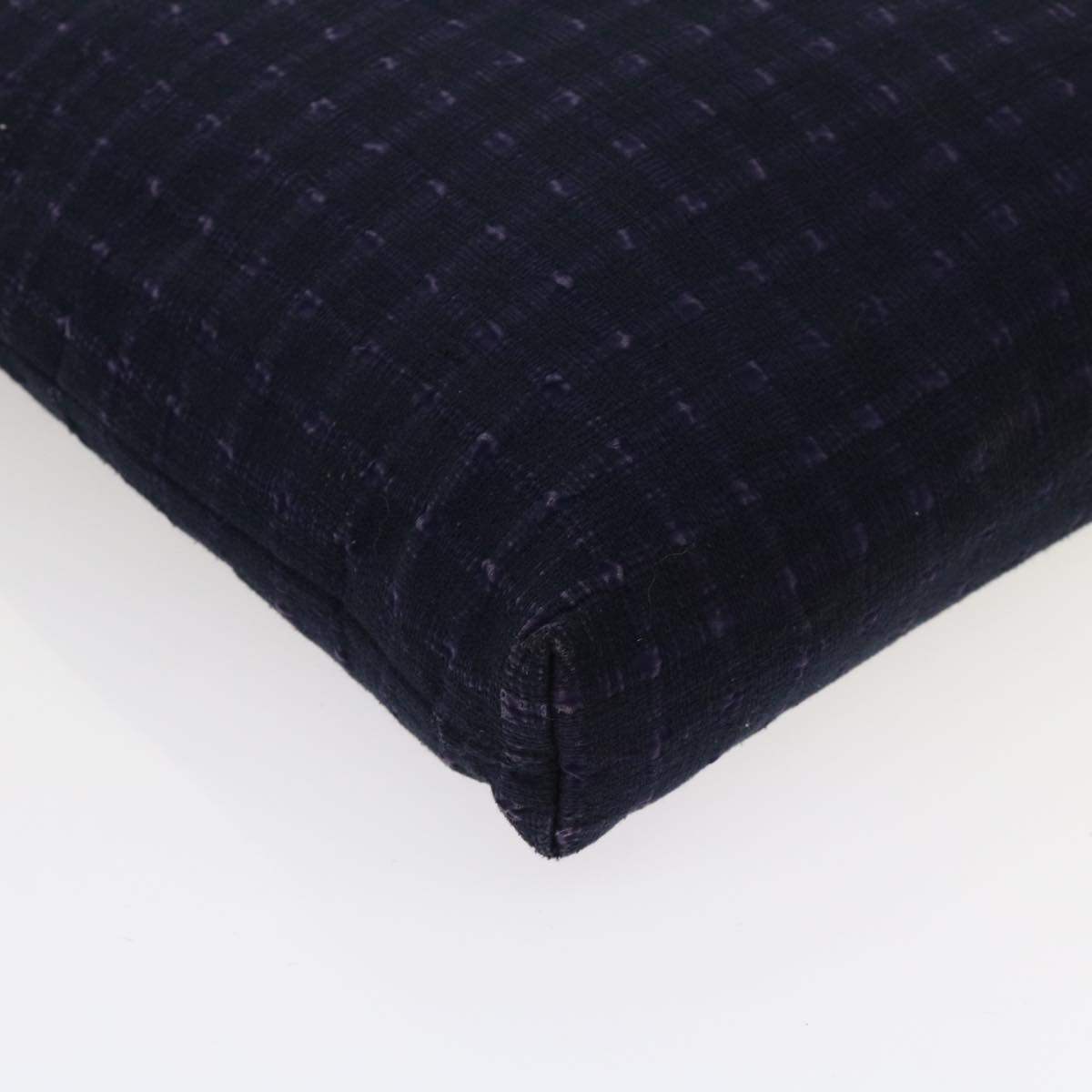 HERMES Amedabadiego GM Tote Bag Cotton Purple Auth 63546