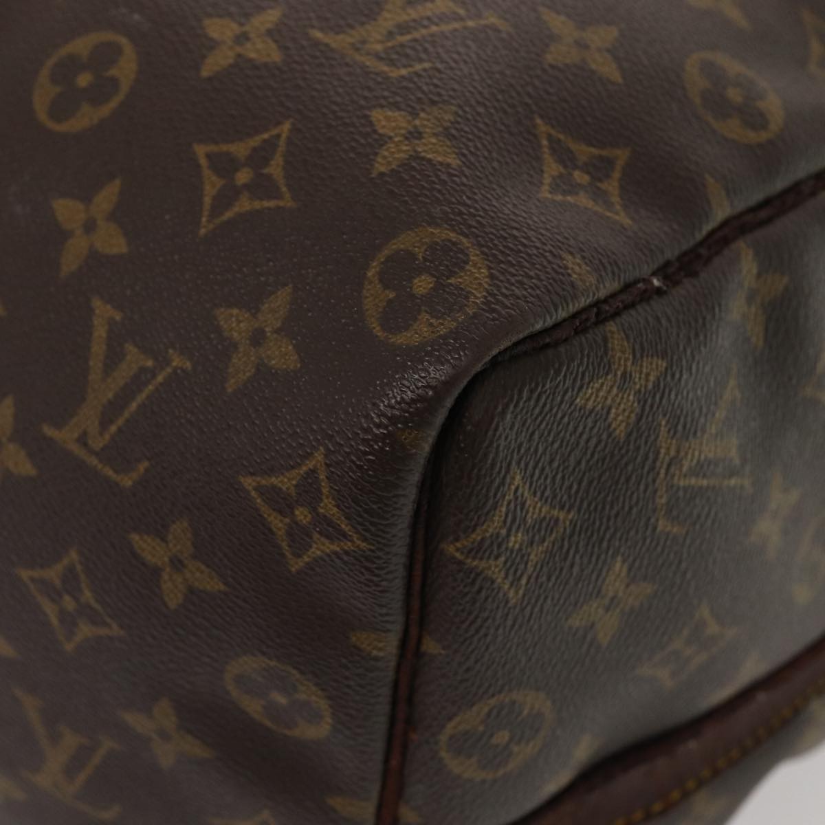 LOUIS VUITTON Monogram Keepall Bandouliere 50 Boston Bag M41416 LV Auth 63736