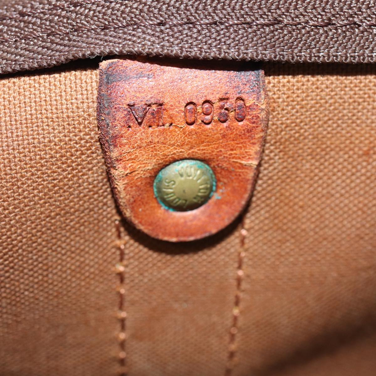 LOUIS VUITTON Monogram Keepall Bandouliere 50 Boston Bag M41416 LV Auth 63736