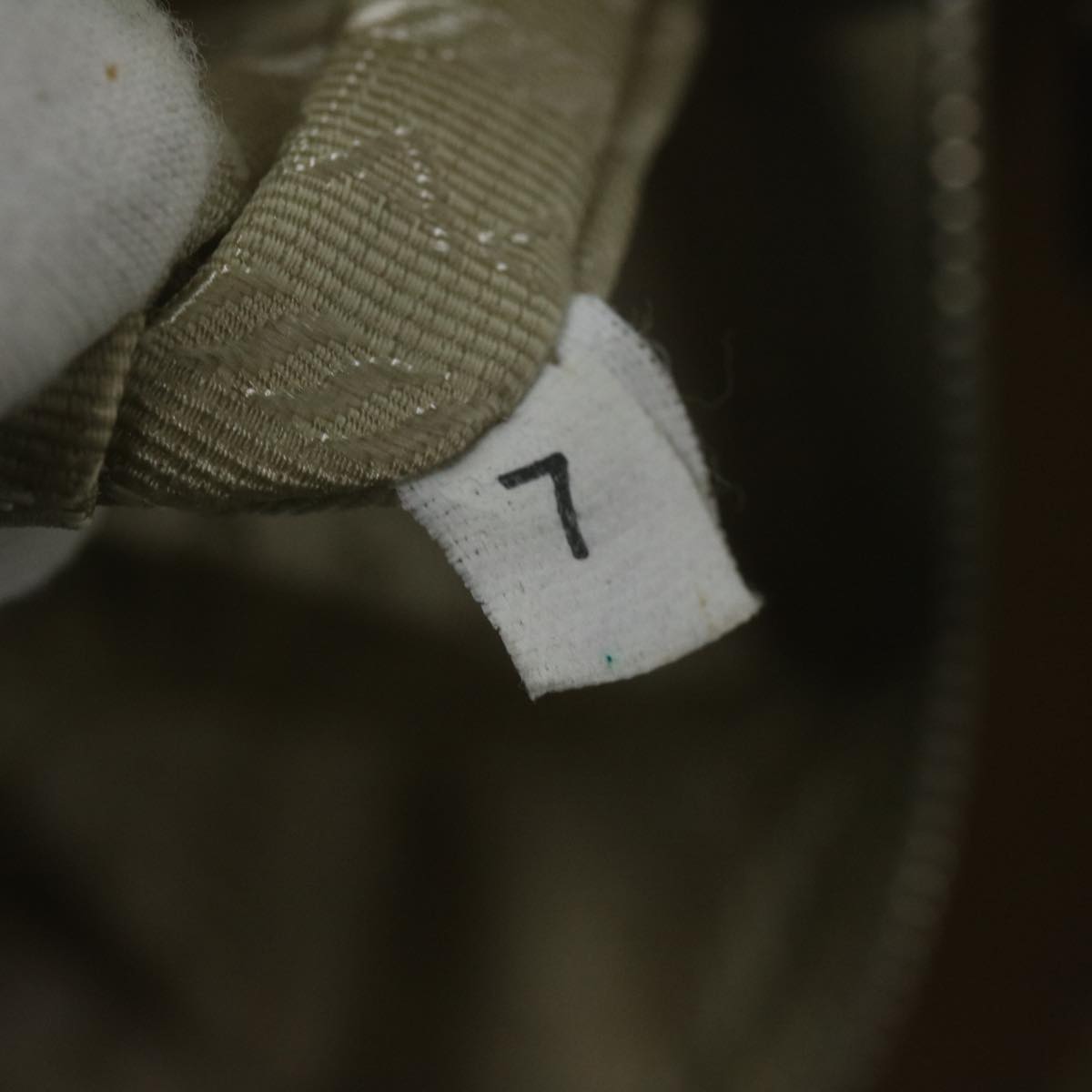 PRADA Accessory Pouch Nylon Purple Auth 63925