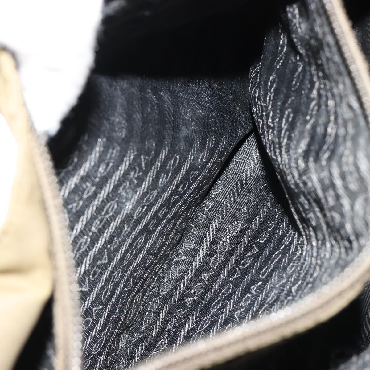 PRADA Tote Bag Nylon Khaki Auth 63975
