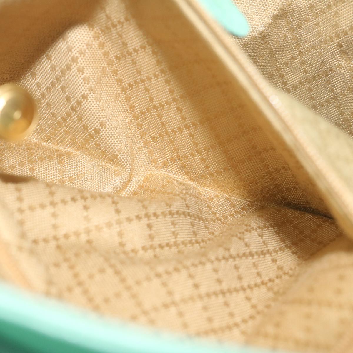 GUCCI Bamboo Backpack Suede Light Blue Auth 63986