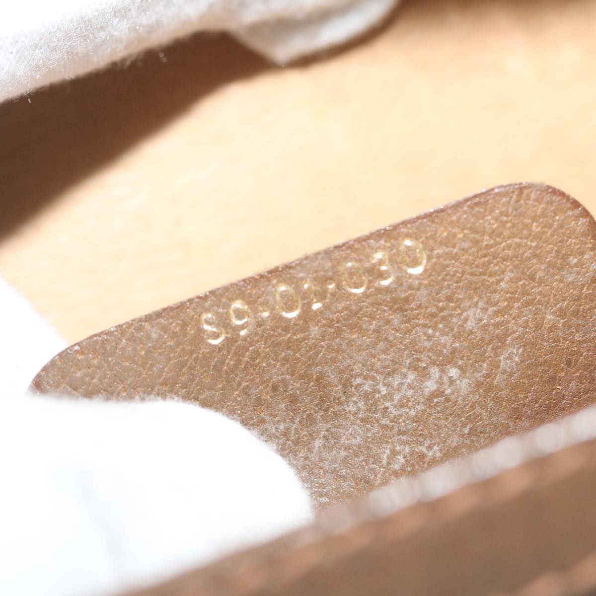 GUCCI GG Canvas Web Sherry Line Clutch Bag PVC Beige Green Red Auth 64005