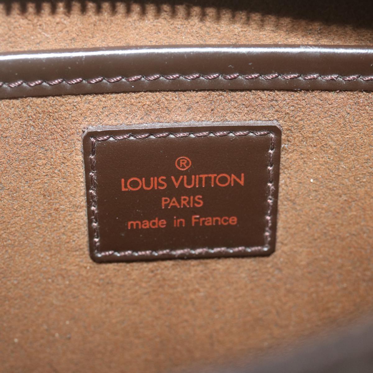 LOUIS VUITTON Damier Ebene Saint Louis Clutch Bag N51993 LV Auth 64698