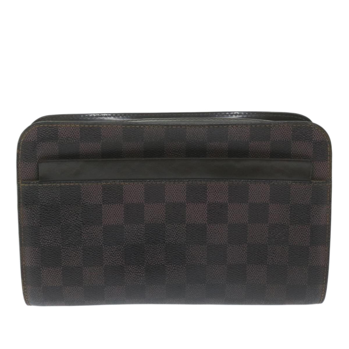 LOUIS VUITTON Damier Ebene Saint Louis Clutch Bag N51993 LV Auth 64698