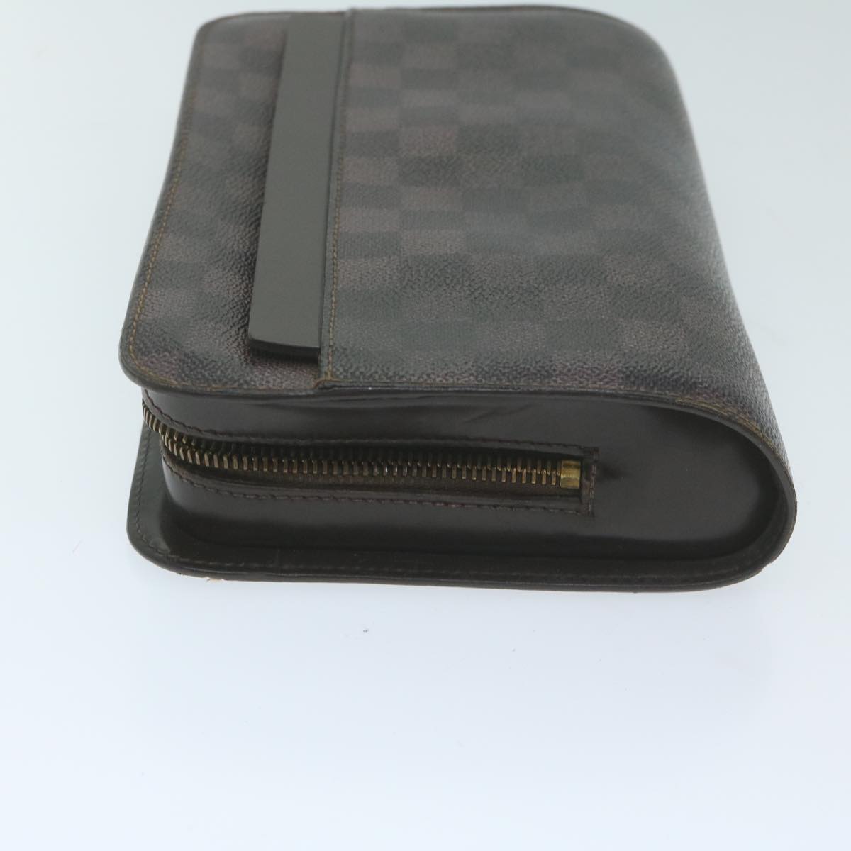 LOUIS VUITTON Damier Ebene Saint Louis Clutch Bag N51993 LV Auth 64698