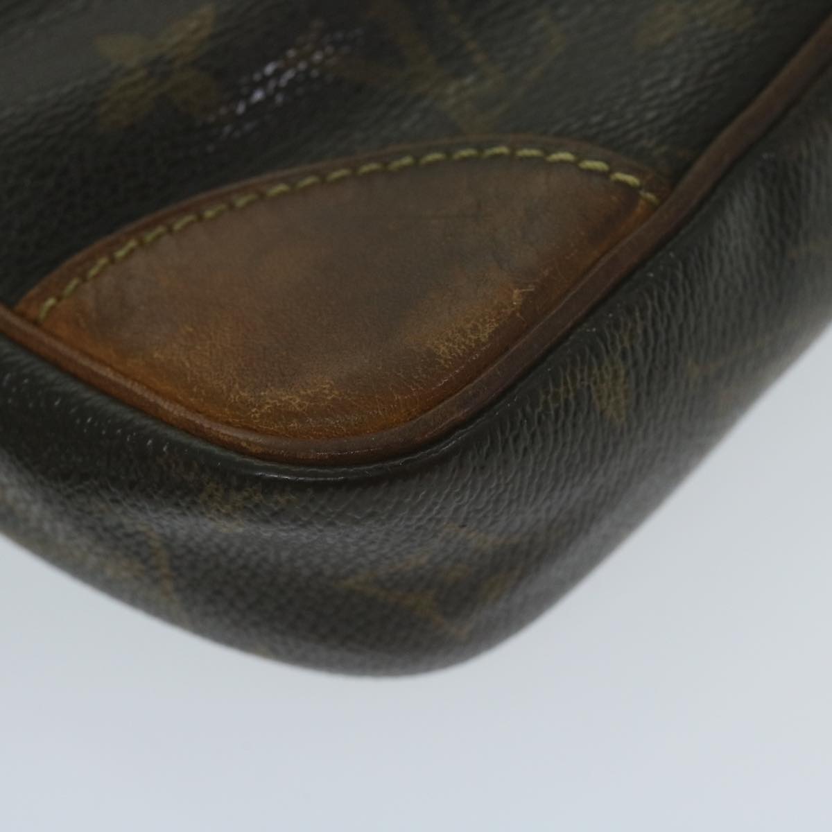 LOUIS VUITTON Monogram Marly Dragonne GM Clutch Bag M51825 LV Auth 64703