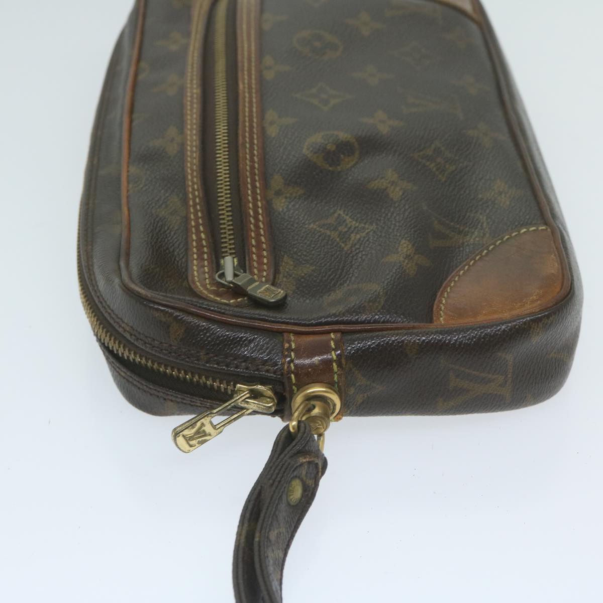 LOUIS VUITTON Monogram Marly Dragonne GM Clutch Bag M51825 LV Auth 64703