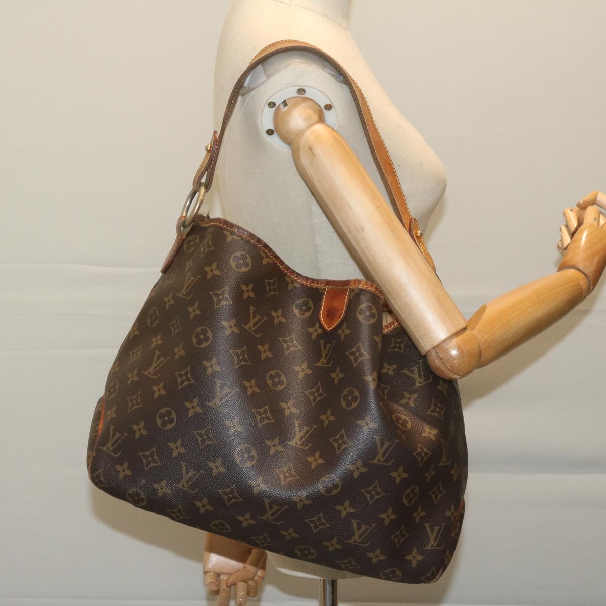 LOUIS VUITTON Monogram Delightful PM Shoulder Bag M50154 LV Auth 64741
