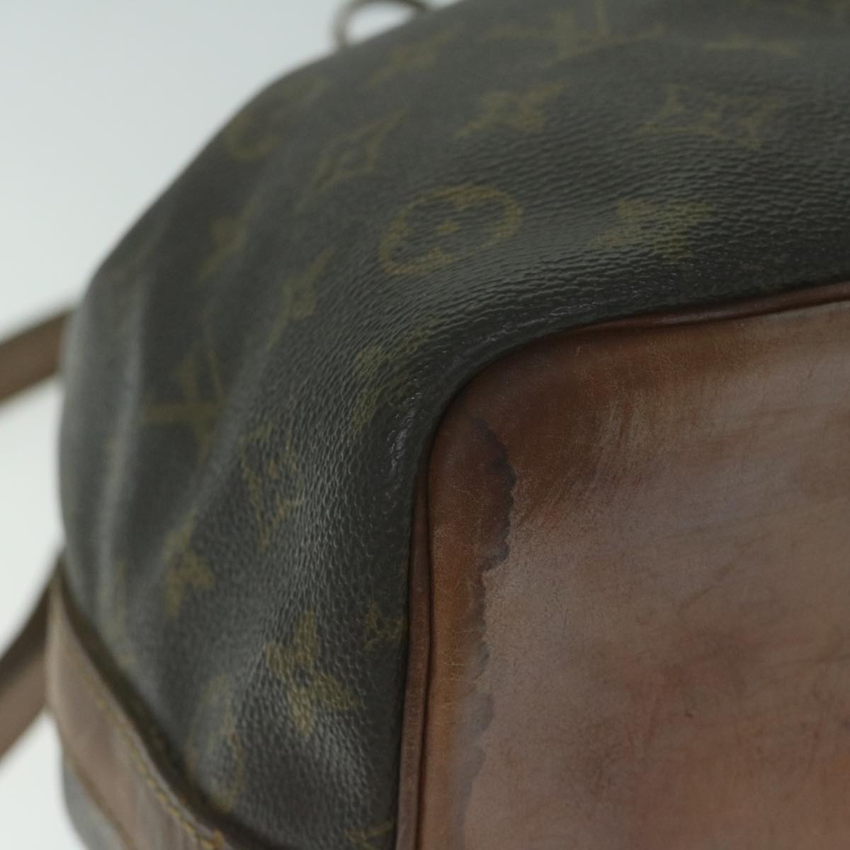 LOUIS VUITTON Monogram Petit Noe Shoulder Bag M42226 LV Auth 64748