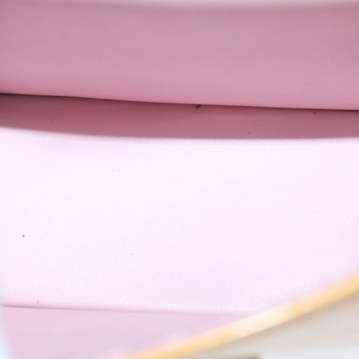 LOUIS VUITTON Vernis Spring Street Hand Bag Marshmallow Pink M91033 Auth 64914