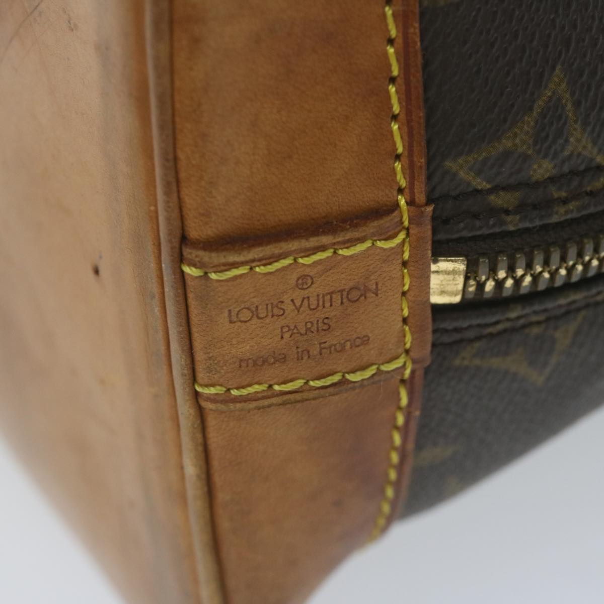LOUIS VUITTON Monogram Alma Hand Bag M51130 LV Auth 64972